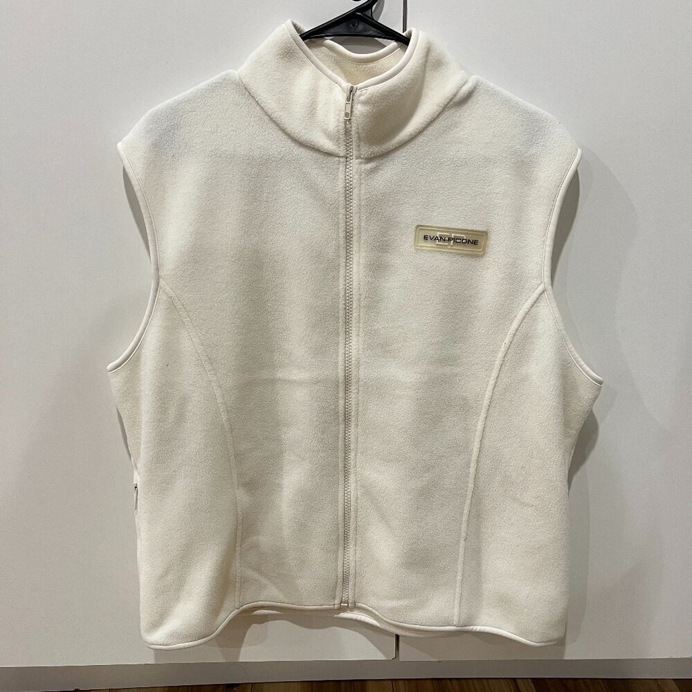 Evan Picone Fleece Full Zip Vest